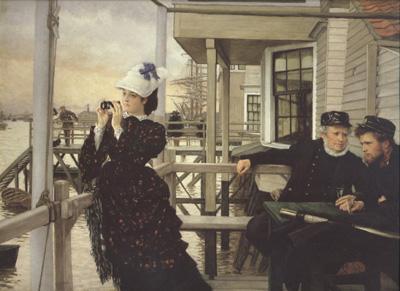 James Tissot The Captain's Daughter (nn01) China oil painting art